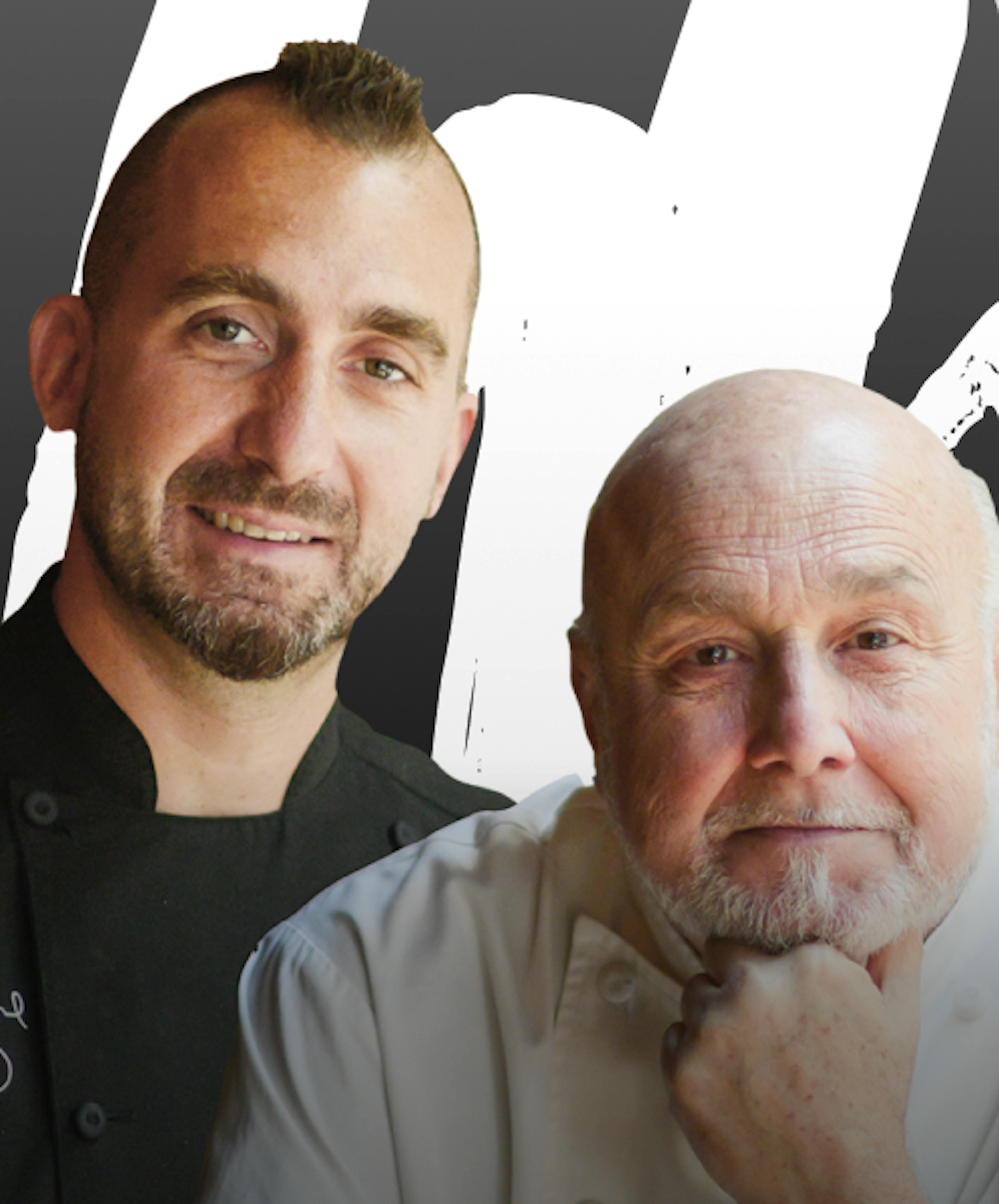 Chef Larry and Marc Forgione